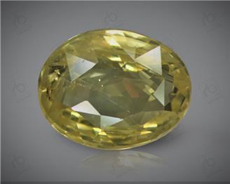 Natural Yellow  SapphireCertified 4.1CTS-17470